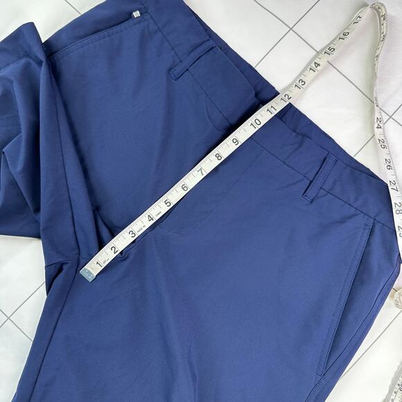 J Lindeberg Shorts Mens 33 Blue True Regular Micro Stretch Golf Performance Tech - Picture 10 of 13